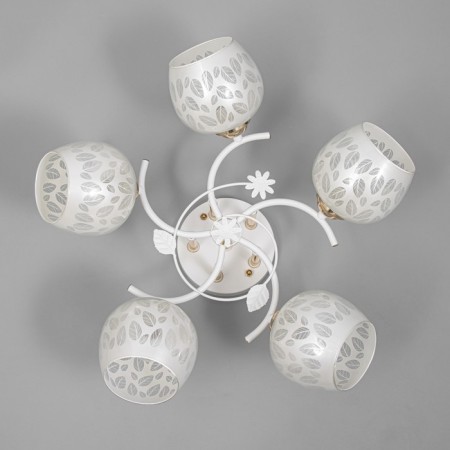 Causte "Fania" 5he27 40W white-gold 58x58x27 cm Bayerlux-4