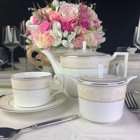 Tea Service Lenardi "Juliet", 18 items-1