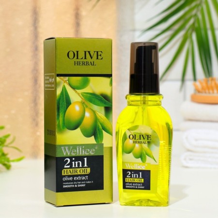 Professional hair oil with olive 2 in 1, 120 ml