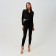 Women's pants Minaku: Casual Collection Black color, size 46