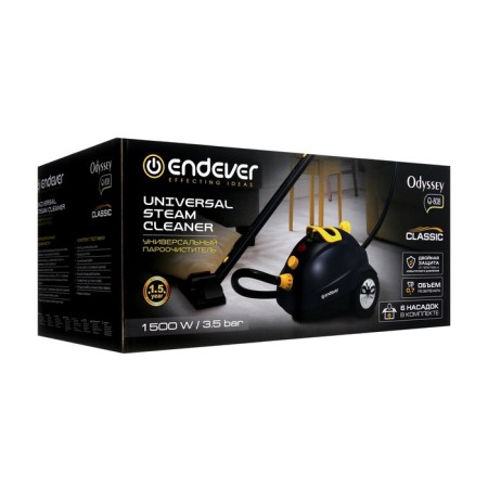 Endever Odyssey Q-808, floor, 1500 watts, 85 g/min, 0.7 l, dark gray-7