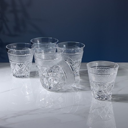 A set of crystal glasses for a drink, 250 ml, 6 pcs-1