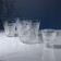 A set of crystal glasses for a drink, 250 ml, 6 pcs
