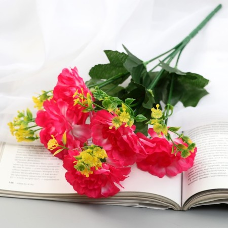 Bouquet "Stock Rose" 28 cm, mix