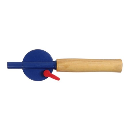 Winter fishing rod, handle wood, HFB-4M-2