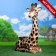 Figure Kashpo "Giraffe" 24x45x63cm