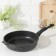Granite Black Granite INDUCTION PRO, D = 26 cm, plastic handle, anti -stick coating, black color