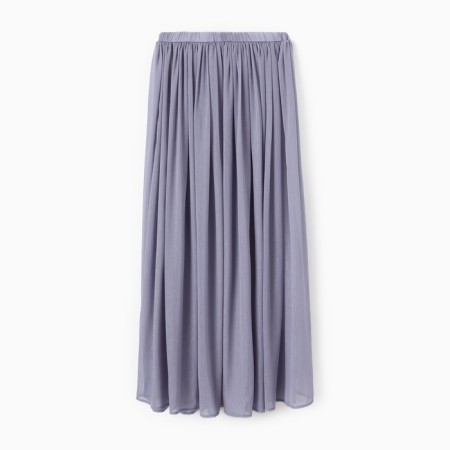 Women's skirt Minaku: Casual Collection Color Gray-Great, Rr. 42-4