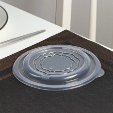 Plastic disposable cap, d = 14 cm