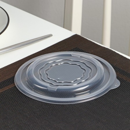 Plastic disposable cap, d = 14 cm