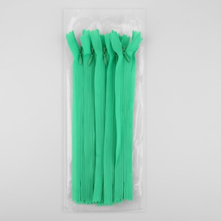 Lightning secret, No. 3, non -incomes, castle machine, 20 cm, green color-2