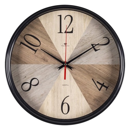 Watch Wall Interior "Textures of the Tree", silent, D-29 cm, aa-2