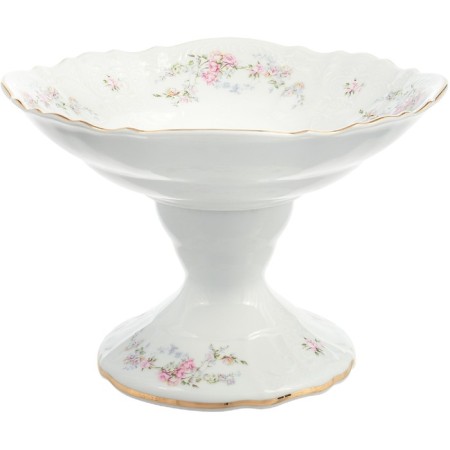 Bernadotte salad bowl, decor "Wild rose, gold layer", 25 cm
