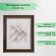 Photo frame Plastic "Mira" 20x25 cm Wenge (plastic screen)
