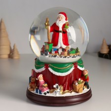 Souvenir Polystone Water Ball Music 