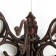 Decorative metal hooks "bends" 18x19.5x34 cm