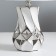Elga Table lamp E14 40W Belo-Sterbir 20x20x34cm Risalux