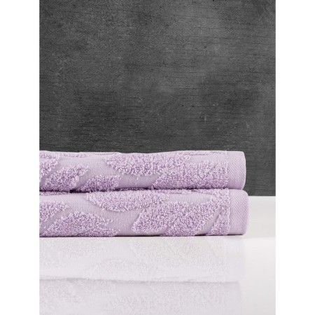 Terry towel Sofi de Marko Flowers, 550 g, size 50x90 cm, lavender color