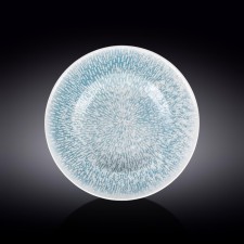 Deep plate Wilmax England Coral Blue, D = 27 cm