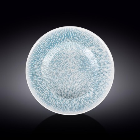 Deep plate Wilmax England Coral Blue, D = 27 cm