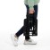 Folding cart for purchases and baggage, up to 30 kg, 250 × 330 × 445 (960) mm, plastic/aluminum