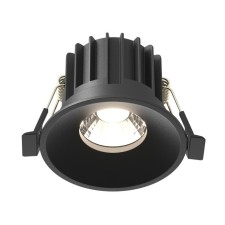 The built-in lamp Technical DL058-12W-DTW-B, LED, 12 W, 80x80x60 mm, 760 lm, black