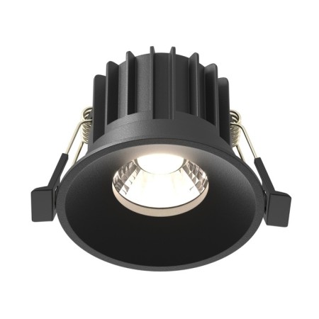 The built-in lamp Technical DL058-12W-DTW-B, LED, 12 W, 80x80x60 mm, 760 lm, black