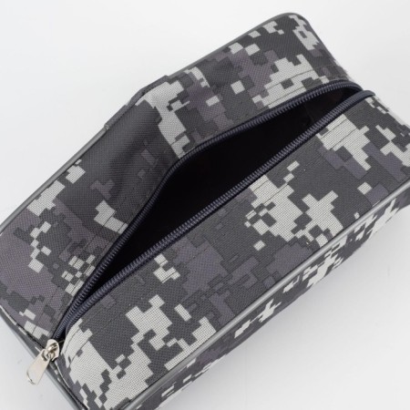 Lightning cosmetic bag, gray color-2