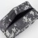 Lightning cosmetic bag, gray color