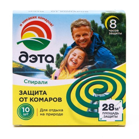Spirals from mosquitoes and flying insects "Data", 10 pcs-3