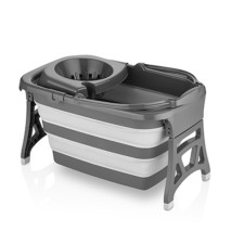 A bucket with an annexation Magic Hobbylife 20l, folding 49x31x10.5 silicone