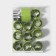 A set of vegetable surgery of the shade "Taste", 12 objects, green