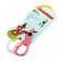 Scissors "Zebra", 13 cm, (traumatic safety), plastic handles, rounded ends, Mix case
