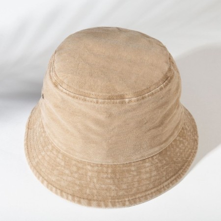 Panama plain minaku beige color, size 56-58
