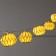 Garland “thread” 2 m with nozzles “white flashlight”, ip20, transparent thread, 10 LED, glow warm white, AAH2
