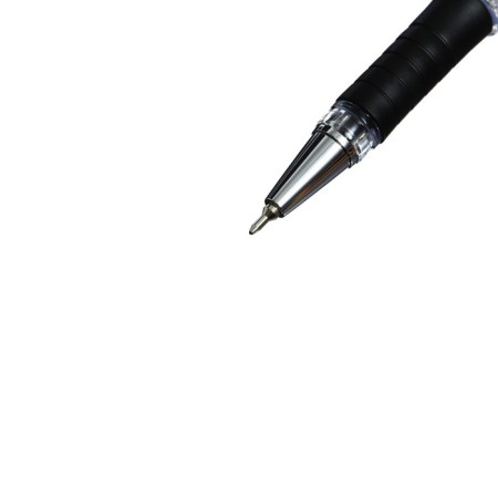 Ballpoint handle Berlingo I-10, black, 0.4 mm, rubber emphasis price per 1 piece.-7