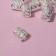 Hair piercing "Pipe", 1 × 1 cm, 10 pcs, silver color