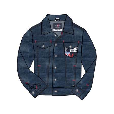 Denim jacket for a boy PlayTode, height 134 cm-7