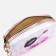 Cosmetic bag with lightning, white color