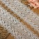 Hypure lace, 105 mm × 6.8 ± 0.5 m, white color