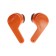 Wireless headphones KM12, TWS, inserts, BT 5.0, 30/200 mAh, transparent, orange