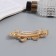 Silva Glitter Automatic Club Bant, 8.5 cm, gold