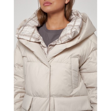 Winter jacket, size 48, beige color-12