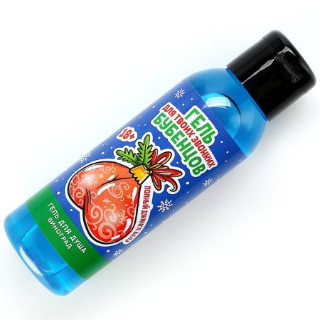 Shower gel “for sonorous bells”, 100 ml, grape aroma, 18+, pure happiness-3