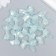 Decor for creativity plastic "Blue bow" shines in the dark 0.8x2.4x3.4 cm