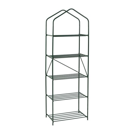 Rabbage for seedlings, 5 shelves, 190 × 65 × 40 cm, metal frame d = 16 mm, without a case, collapsible-1