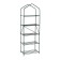 Rabbage for seedlings, 5 shelves, 190 × 65 × 40 cm, metal frame d = 16 mm, without a case, collapsible