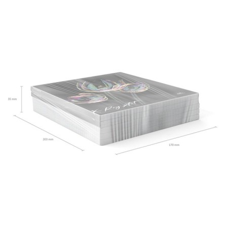 A notebook of 96 sheets in the Erichkrause "X-Ray Art", holographic lamination, an offset block 100%, mix-12