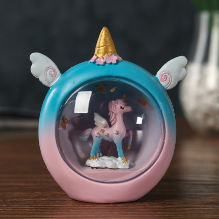 Souvenir Polystone Light "Pegasus in the clouds" MIX 11x6.3x10 cm-1