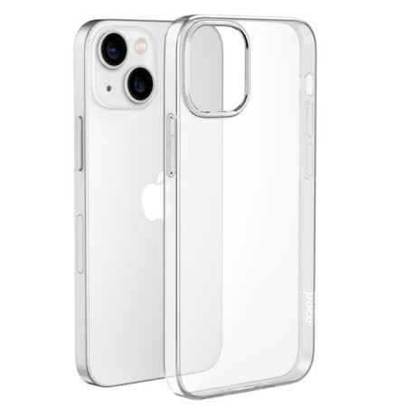 Hoco Case for iPhone 15 Plus, silicone, thickness 1.1 mm, transparent-1